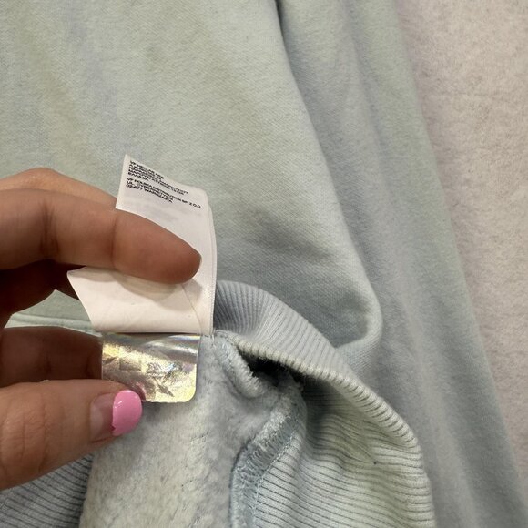 North Face Hoodie Womens Large Pullover Sweatshirt Never Stop Exploring Outdoors - Picture 7 of 12